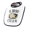 Bavoir Bébé Le sudoku c'est la vie
