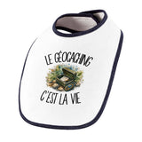 Bavoir Bébé Le géocaching c'est la vie