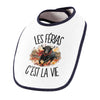Bavoir Bébé Les férias c'est la vie