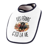 Bavoir Bébé Les férias c'est la vie