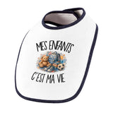 Bavoir Bébé Mes enfants c'est ma vie