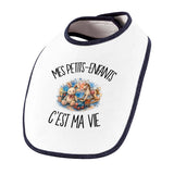 Bavoir Bébé Mes petits-enfants c'est ma vie