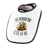 Bavoir Bébé Les bouquetins c'est la vie