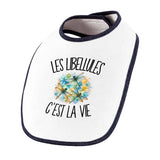 Bavoir Bébé Les libellules c'est la vie