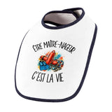 Bavoir Bébé Être maître-nageur c'est la vie
