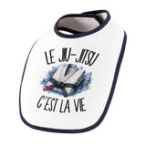 Bavoir Bébé Le jiu-jitsu c'est la vie