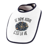 Bavoir Bébé Le thème astral c'est la vie