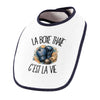 Bavoir Bébé La boxe thaïe c'est la vie