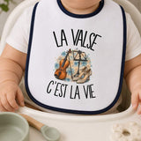 Bavoir Bébé La valse c'est la vie