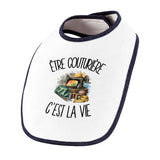 Bavoir Bébé Être couturière c'est la vie