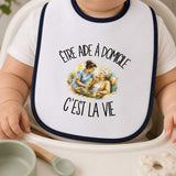 Bavoir Bébé Être aide à domicile c'est la vie