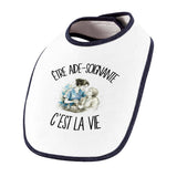 Bavoir Bébé Être aide-soignante c'est la vie