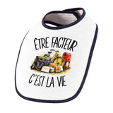 Bavoir Bébé Être facteur c'est la vie