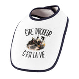 Bavoir Bébé Être tatoueur c'est la vie