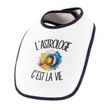 Bavoir Bébé L'astrologie c'est la vie