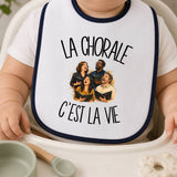 Bavoir Bébé La chorale c'est la vie