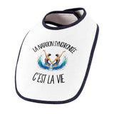 Bavoir Bébé La natation synchronisée c'est la vie