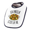 Bavoir Bébé La paella c'est la vie