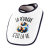 Bavoir Bébé La pétanque c'est la vie