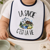 Bavoir Bébé La Savoie c'est la vie