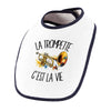 Bavoir Bébé La trompette c'est la vie