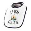 Bavoir Bébé La voile c'est la vie