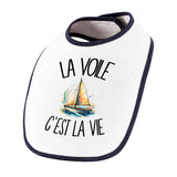 Bavoir Bébé La voile c'est la vie