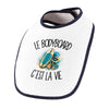 Bavoir Bébé Le bodyboard c'est la vie