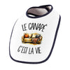 Bavoir Bébé Le canapé c'est la vie