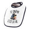 Bavoir Bébé Le cinéma c'est la vie