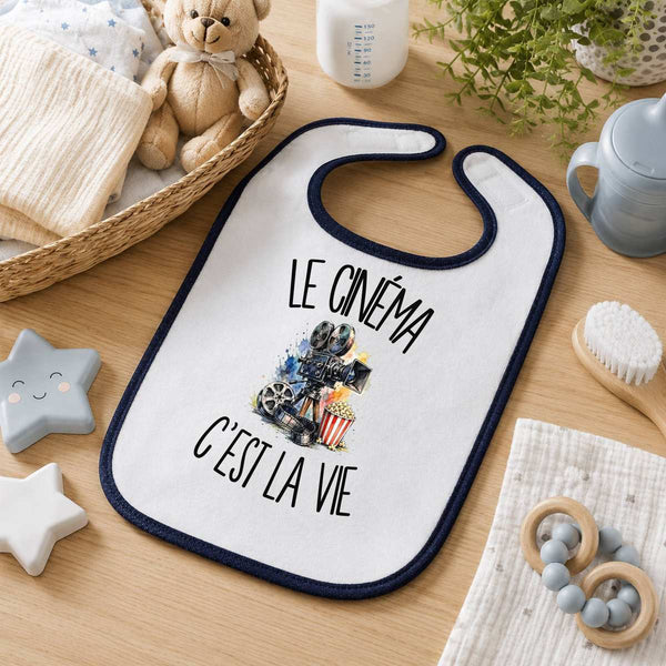 Bavoir Bébé Le cinéma c'est la vie