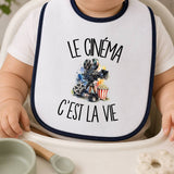 Bavoir Bébé Le cinéma c'est la vie