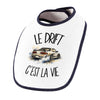 Bavoir Bébé Le drift c'est la vie