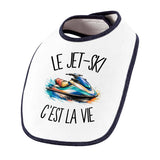 Bavoir Bébé Le jet-ski c'est la vie