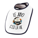 Bavoir Bébé Le judo c'est la vie