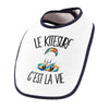 Bavoir Bébé Le kitesurf c'est la vie