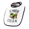 Bavoir Bébé Le matcha c'est la vie