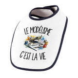 Bavoir Bébé Le modélisme c'est la vie