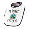Bavoir Bébé Le paddle c'est la vie