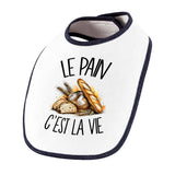 Bavoir Bébé Le pain c'est la vie