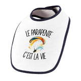 Bavoir Bébé Le parapente c'est la vie