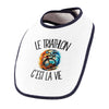 Bavoir Bébé Le triathlon c'est la vie