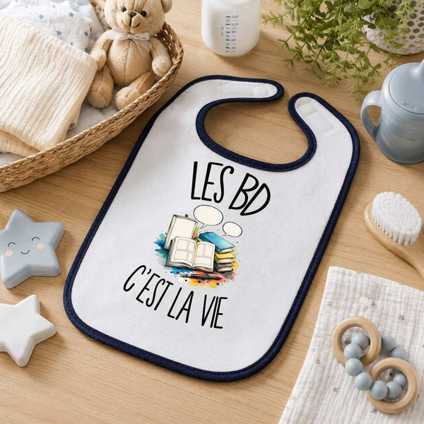 Bavoir Bébé Les BD c'est la vie