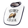 Bavoir Bébé Les furets c'est la vie