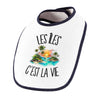 Bavoir Bébé Les îles c'est la vie