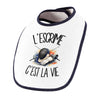 Bavoir Bébé L'escrime c'est la vie