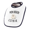 Bavoir Bébé Mon Bichon c'est ma vie
