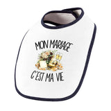 Bavoir Bébé Mon mariage c'est ma vie