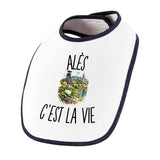 Bavoir Bébé Alès c’est la vie