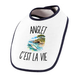 Bavoir Bébé Anglet c’est la vie